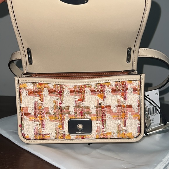 Coach Bandit Crossbody Bag In Tweed NWT - Picture 6 of 9